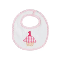 Mud Pie - Baby Girl Pink Musical Birthday Bib Online
