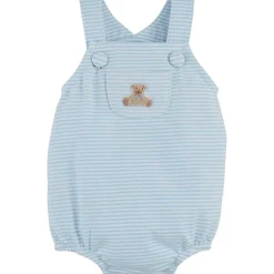 Mud Pie - Baby Girls Children's Stripe French Knot Bubble Outlet