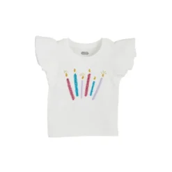 Mud Pie - Candles Girl Birthday Tees Hot