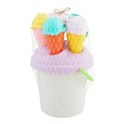 Mud Pie - Conjunto Balde de Praia para Sorvete New