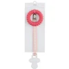 Mud Pie - Conjunto de pulseira e mordedor Pacy rosa choque Discount