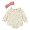 Mud Pie - Conjunto Ditsy Deer Bubble &amp; Headband Hot
