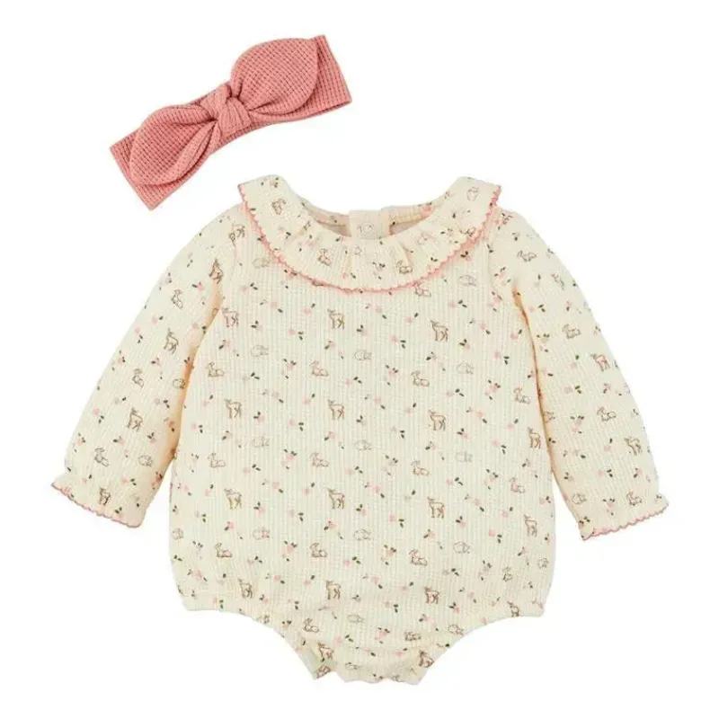 mud_pie__conjunto_ditsy_d_SKUH6fYnEKE_0.webp Mud Pie - Conjunto Ditsy Deer Bubble & Headband Hot