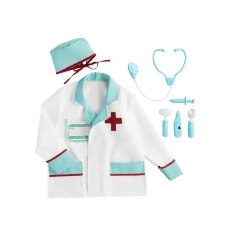 mud_pie__doctor_dress_up__SKU0mrQNgAl_0.webp Mud Pie - Doctor Dress Up Set 6 peças (tamanho único) Hot