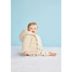 Mud Pie - Jaqueta Sherpa Infantil Fashion