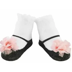 Mud Pie - Meias fofas rosa para bebê menina Hot
