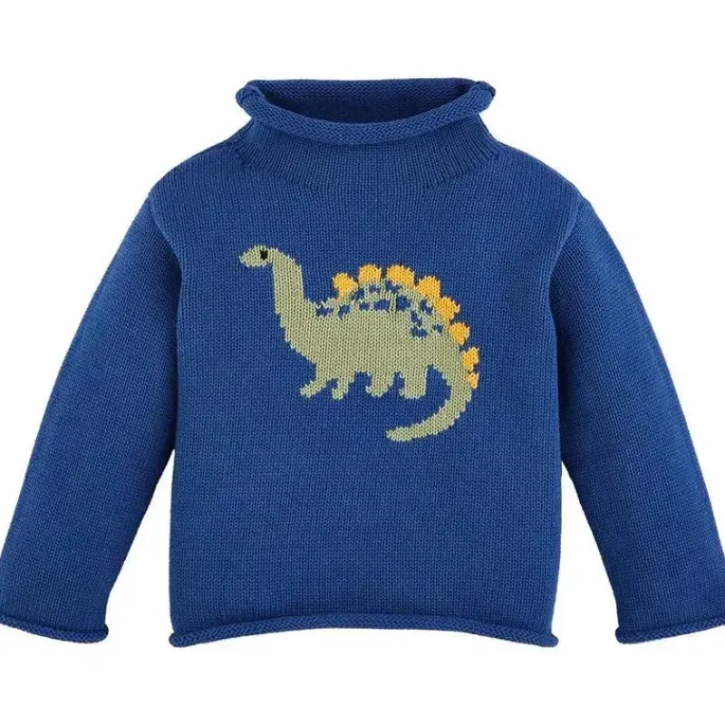 mud_pie__suter_infantil_d_SKUX1D1UPXT_0.webp Mud Pie - Suéter infantil Dino Rollneck, 4T-5T Hot