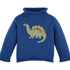 Mud Pie - Suéter infantil Dino Rollneck, 12 a 18 meses Fashion