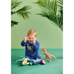 Mud Pie - Suéter infantil Dino Rollneck, 12 a 18 meses Fashion