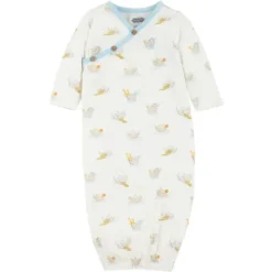Mud Pie - Vestido de bambu em malha Baby Noah's Ark, 0/3M New