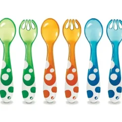 Munchkin Multi Garfos e Colher , Pacote com 6 Hot