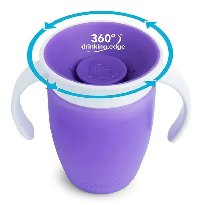 munchkin___pk_miracle__tr_SKUG4nGafTL_2.webp Munchkin - 2 Pk Miracle 360° Trainer Cup, Rosa/Roxo Fashion