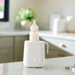 Munchkin - Aquecedor e esterilizador rápido de mamadeiras, preserva nutrientes Hot
