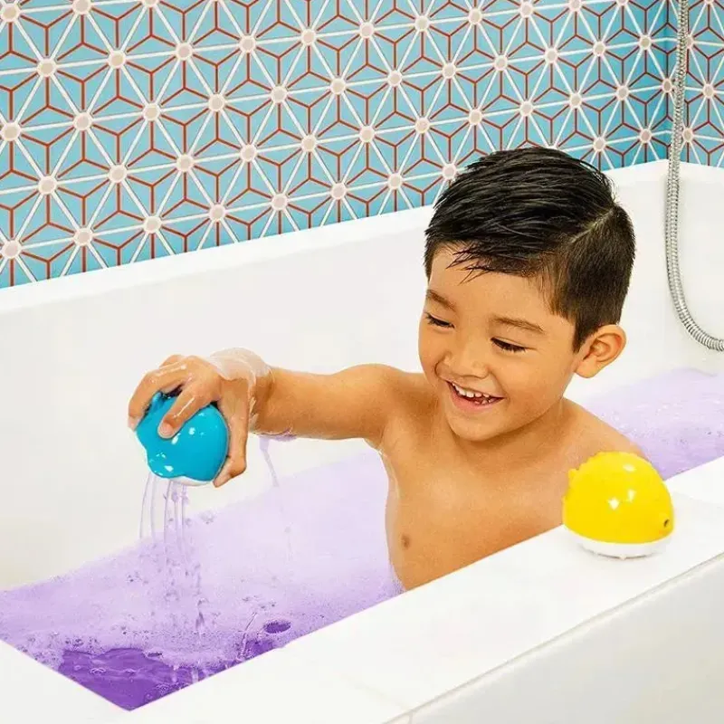 munchkin__bombas_de_banho_SKUHjvEhDgT_2.webp Munchkin - Bombas de banho Color Buddies e 2 dispensadores de brinquedos Outlet