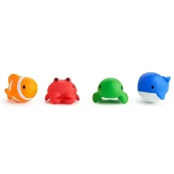 Munchkin - Brinquedo de banho para bebê 4Pk Ocean Squirts Clearance