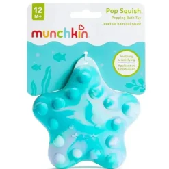 Munchkin - Brinquedo de banho Pop Squish Popping - Espremível sem mofo Sensorial Baby Fidget Starfish Online