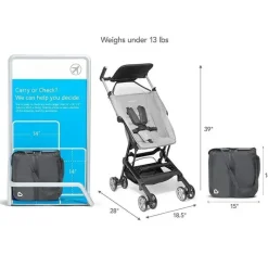 Munchkin - Carrinho Ultra Compacto Sparrow, Cinza Best