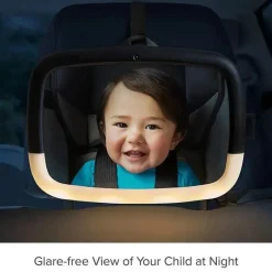 Munchkin - Espelho de carro ajustável Night Light Pivot Baby in-Sight Sale