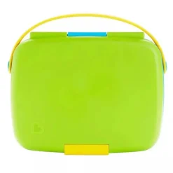 Munchkin - Lancheira Bento com Utensílios de Aço Inoxidável (Verde e Amarelo) Online