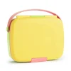 Munchkin - Lancheira Bento com Utensílios de Aço Inoxidável (Amarelo e Rosa) Clearance