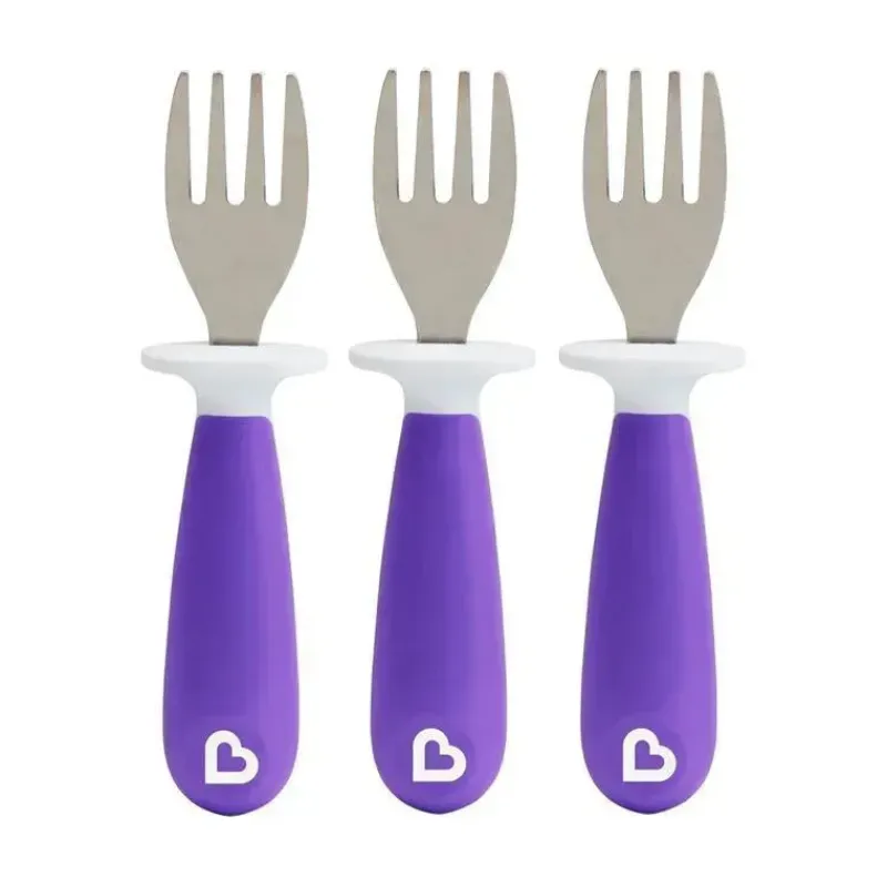 munchkin__levante_pk_garf_SKU4BLWnbX7_0.webp Munchkin - Levante 3Pk Garfos de Criança, Roxo Discount