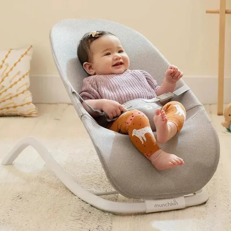 munchkin__spring__em__bab_SKUmJxyHq6H_6.webp Munchkin - Spring 2 em 1 Baby Bouncer and Rocker, Portátil, Leve e Compacto com 3 Posições de Reclinação Hot