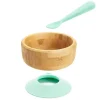Munchkin - Tigela de Sucção de Bambu e Colher de Silicone Outlet