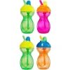 Munchkin Click Lock Flip Straw 2-Pack, 9 oz. As Cores Podem Variar Fashion