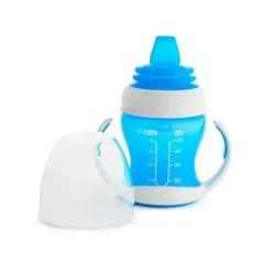 Munchkin Gentle Transition Cup 4 oz, cores sortidas (azul, rosa, verde e roxo) Hot