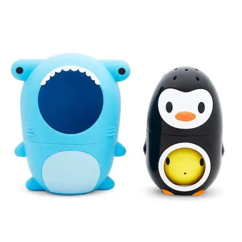 munchkin_sharky_ampamp_pa_SKUHSlxIJRw_4.webp Munchkin Sharky & Pals - Brinquedo de banho de nidificação Outlet