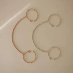 Mushie - Adjustable Silicone Strap 2-Pack, Blush/Shifiting Sand Online
