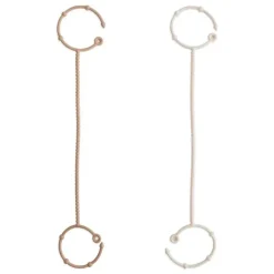 Mushie - Adjustable Silicone Strap 2-Pack, Natural/Shifiting Sand Clearance