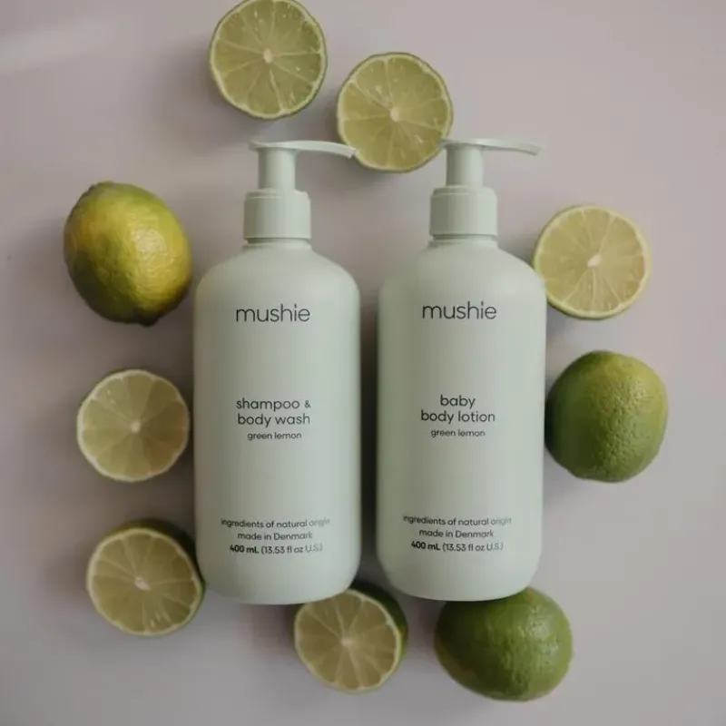 mushie__baby_lotion_green_SKUIW4ZBOMD_2.webp Mushie - Baby Lotion, Green Lemon 400 Ml New