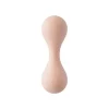 Mushie - brinquedo de chocalho de silicone para bebê, blush New