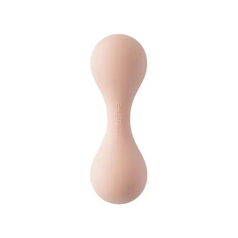 mushie__brinquedo_de_choc_SKUCouwtZwW_0.webp Mushie - brinquedo de chocalho de silicone para bebê, blush New