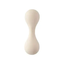 Mushie - Brinquedo de chocalho de bebê de silicone que muda de areia Fashion