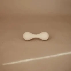 Mushie - Brinquedo de chocalho de bebê de silicone que muda de areia Fashion