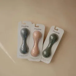Mushie - brinquedo de chocalho de silicone para bebê, Tradewinds Discount