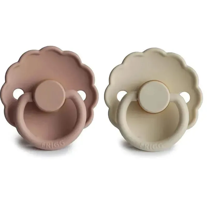 mushie__chupeta_de_borrac_SKUoSDnakLm_1.webp Mushie - chupeta de borracha natural 2Pk Frigg Daisy, blush/creme, 0/6M Sale