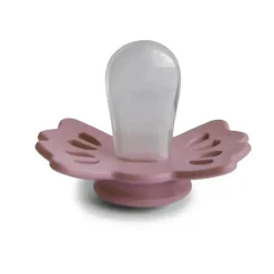 Mushie - Chupeta de silicone simétrica de cedro/rosa bebê 2Pk, 0/6M Outlet
