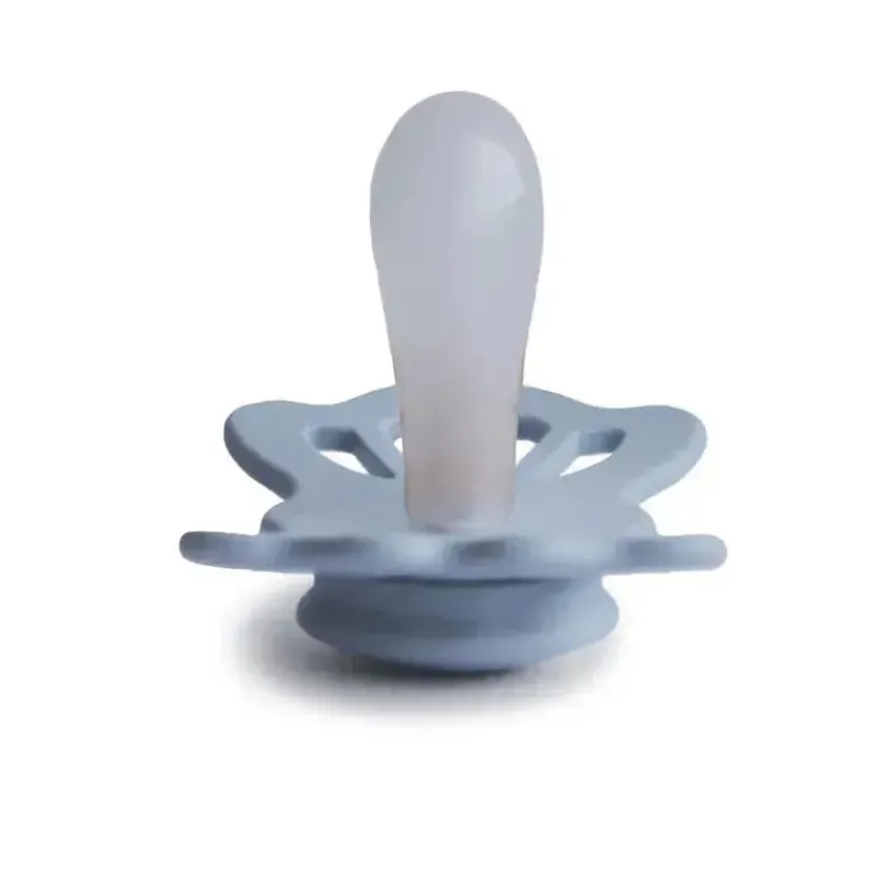 mushie__chupeta_de_silico_SKUG35jNv6T_2.webp Mushie - Chupeta de silicone simétrica da sorte azul ardósia/pó 2Pk, 0/6M Sale