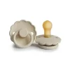 Mushie - Chupeta de silicone Frigg Daisy, creme, 0/6 meses Sale