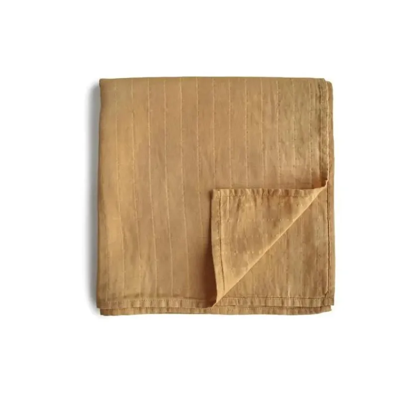 mushie__cobertor_de_musse_SKUN2L1ROu5_0.webp Mushie - Cobertor de musselina - Amarelo Outono Sale
