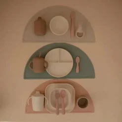 Mushie - colheres de silicone para crianças pequenas, pacote com 2, areia móvel para blush Online