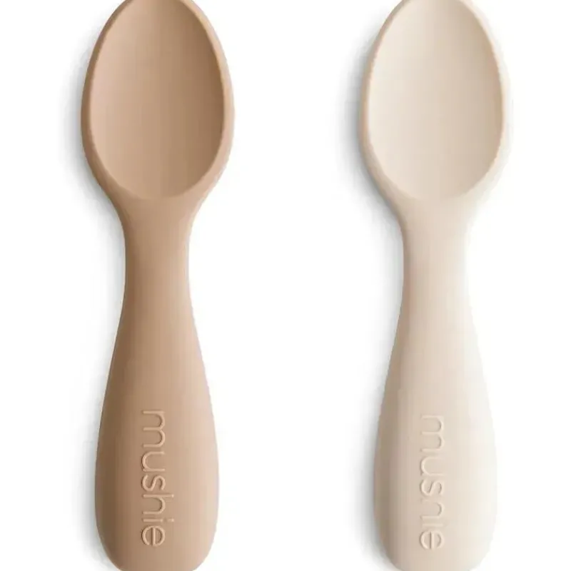 mushie__colheres_de_silic_SKUs4CHTih8_0.webp Mushie - colheres de silicone para crianças pequenas, pacote com 2, areia natural/mudável Best