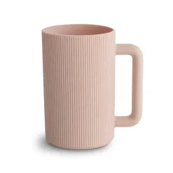 Mushie - Copo para enxaguar banho de bebê, blush Fashion