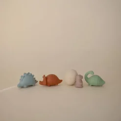Mushie - Dino Mold Free Bath Play Set, 4 Pack Fashion