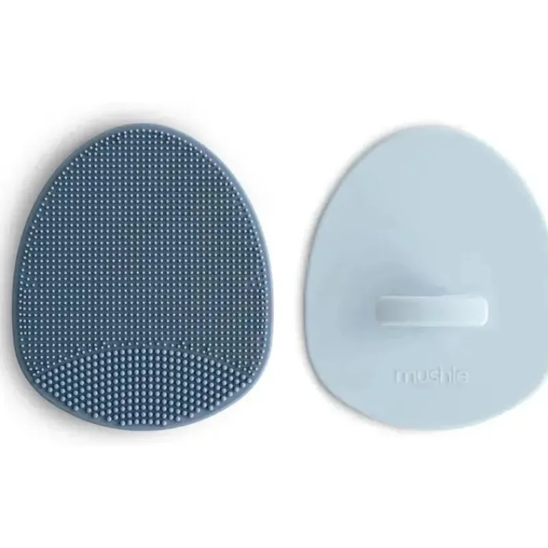 mushie__escova_para_tampa_SKUcThAUMhI_0.webp Mushie - Escova para tampa de berço para banho de bebê, cerdas macias de silicone, pacote com 2, ventos alísios/pervinca Discount