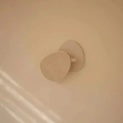 Mushie - escova para touca de banho de bebê, cerdas macias de silicone, pacote com 2, blush/areia móvel Fashion