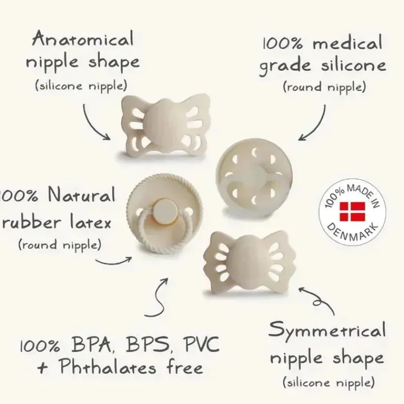 mushie__frigg_babys_first_SKUaTNP71br_1.webp Mushie - Frigg Baby's First Pacifier Set, Creme Discount